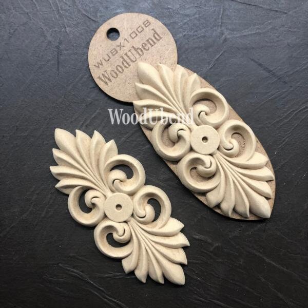 WoodUbend Backplate 12,5 x 4,5 cm