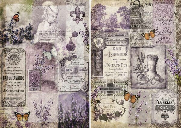 Vintage Apothecary- Decoupage Rice Papers by Decoupage Queen