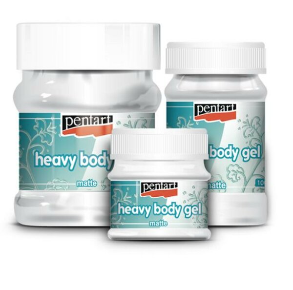 PENTART HEAVY BODY GEL 230ml - matt -