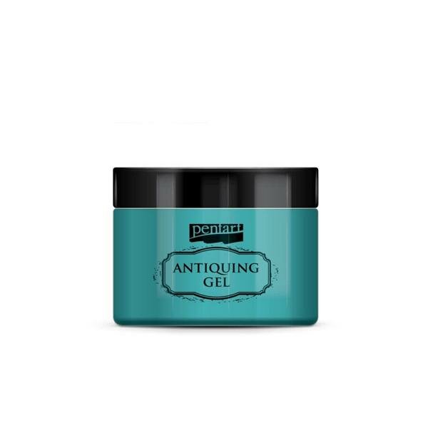 PENTART Antiquing Gel 150 ml - patina blue