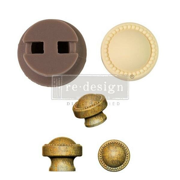 Redesign with Prima Decor Knob Moulds® "Pearl Inlay"