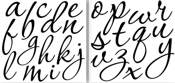 IOD Decor Stempel Swoosh Set